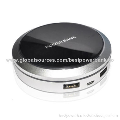 Best for Gift Flying Saucer Dual-USB Power Bank with 7,800mAh Real Capacity